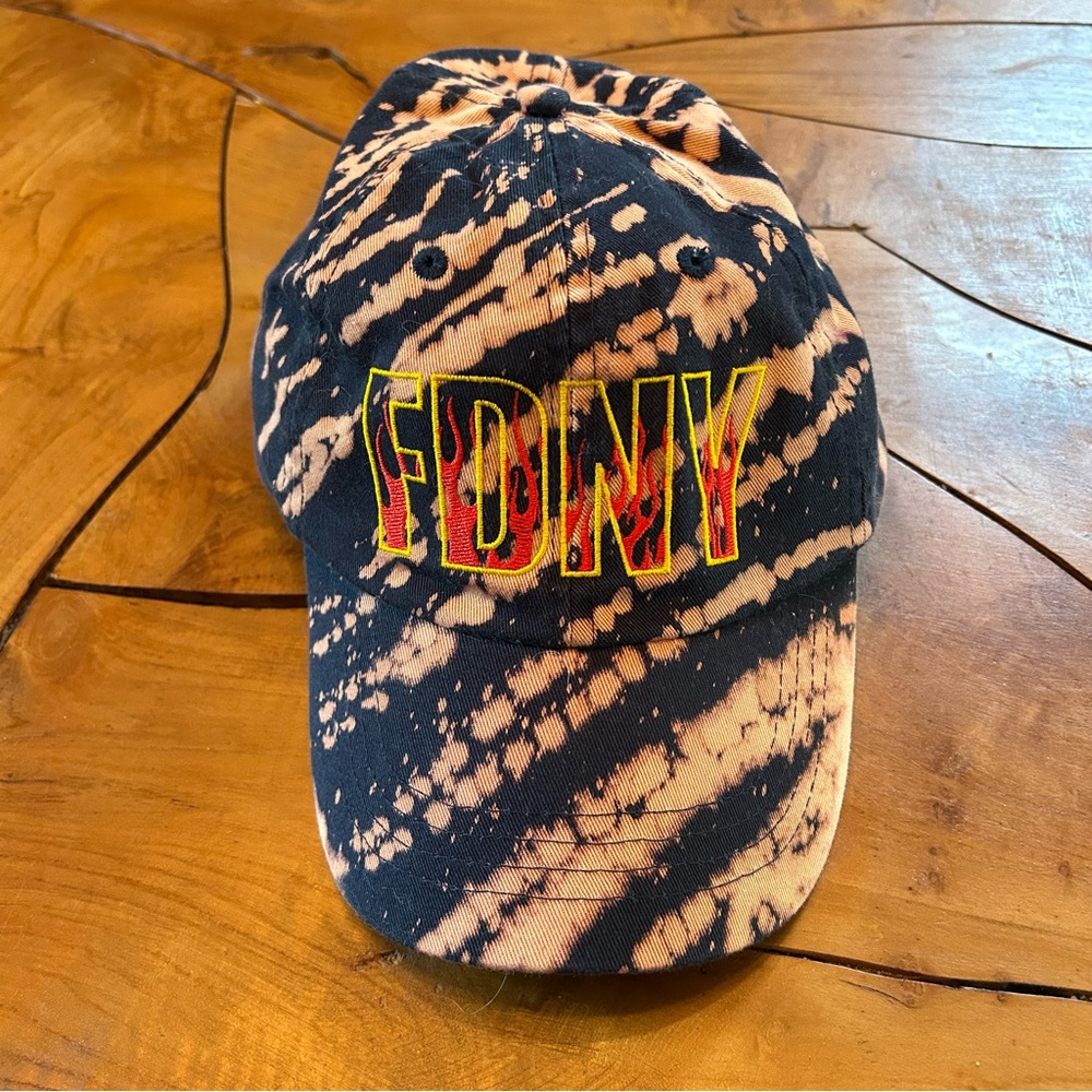FDNY The Bravest 9-11-2001 Hat Tie Dye Strapback